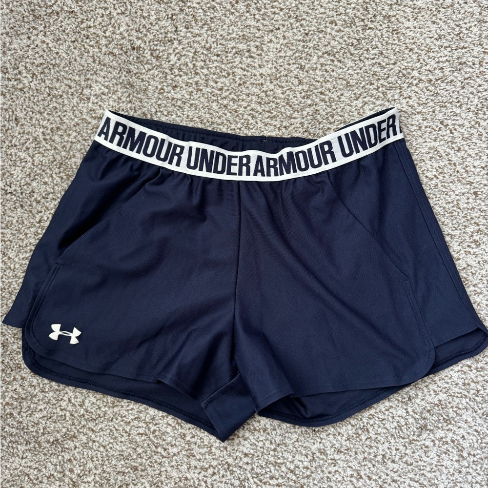 Under Armour Women's navy Shorts